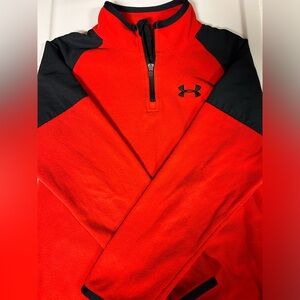 Boy’s Under Armour Quarter-zip fleece.